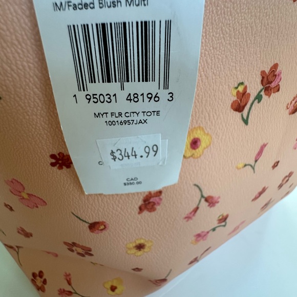 NWT Coach city tote - Picture 3 of 7